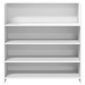vidaXL Recepčný pult biely 100x50x103,5 cm, umelé drevo