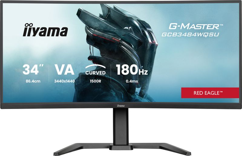 iiyama G-Master/GCB3484WQSU-B1/34''/VA/wQHD/180Hz/0,4ms/Čierna/3R