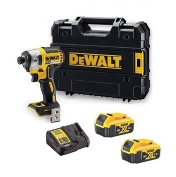 Dewalt Akumulátorový rázový utahovač DeWALT 18V XR 5,0 Ah DCF887P2