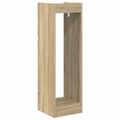 vidaXL Stojan na rastliny 2 ks Dub sonoma 30 x 30 x 100 cm