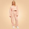 Dámska mikina Cropped Bliss Pink - BeastPink, veľkosť S, veľkosť oblečenia S