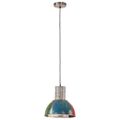 vidaXL Industriálna závesná lampa 25 W viacfarebná okrúhla 28,5 cm E27
