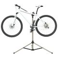 vidaXL Stojan na opravu bicykla skladací nastaviteľný 120-165cm hliník