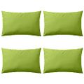 vidaXL Vankúše do exteriéru 4 ks jablkovo zelené 60x40 cm