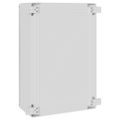 vidaXL Ovládacia skriňa Sivá 47 x 20 x 50 cm ABS plast