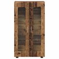 vidaXL Servírovacia skriňa FLORIN 55,5 x 29 x 100 cm Staré drevo