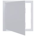 vidaXL Prístupové dosky Biela 30 x 30 cm ABS plast