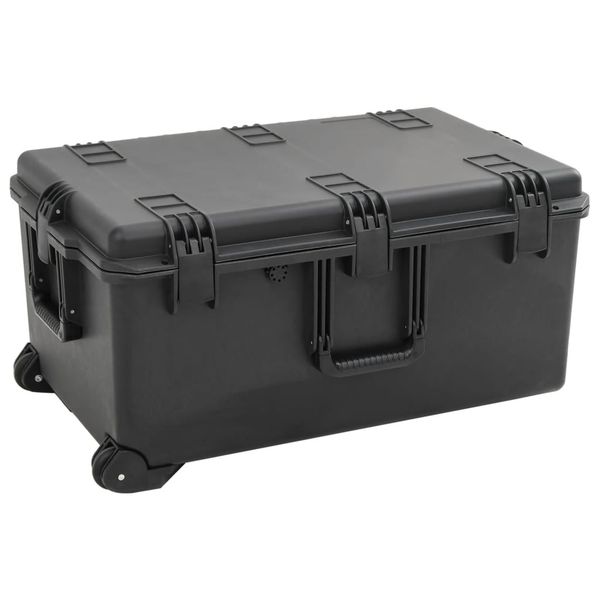 vidaXL Prenosné letové puzdro čierne 79,5x52x39 cm PP