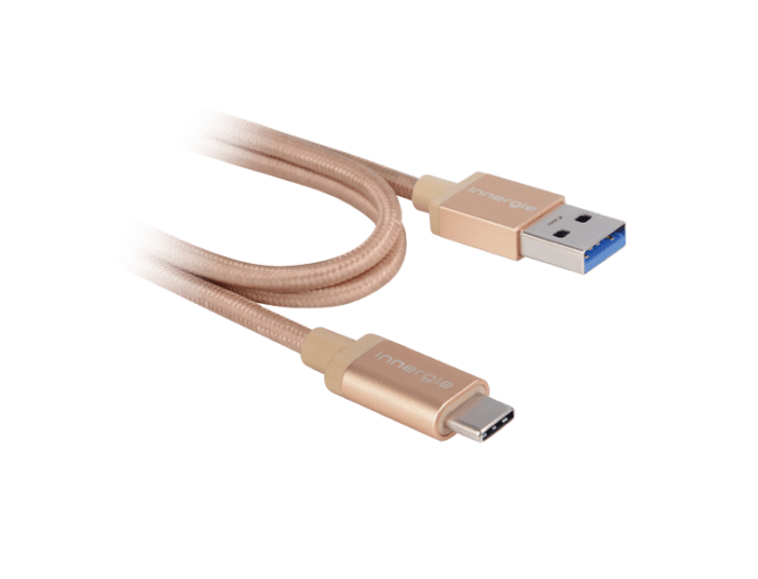 Innergie MagiCable USB kábel 1m (USB-C a USB-A) zlatá
