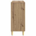 vidaXL Servírovacia skriňa Dub artisan 89 x 34,5 x 80 cm