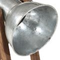 vidaXL Stolová lampa 25 W starožitná strieborná 30x17x40cm E27