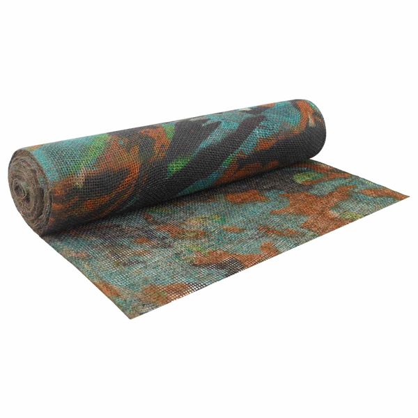 vidaXL Jutový rol Maskáčová 160 x 2500 cm