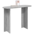 vidaXL Konzolový stôl Sivá sonoma 100 x 39,5 x 75 cm Kompozitné drevo