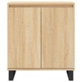 vidaXL Komoda dub sonoma 60x35x70 cm spracované drevo