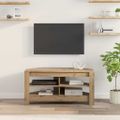 vidaXL RohováTVskriňa 102 x 40,5 x 45 cm Remeselný dub