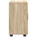 vidaXL Servírovacia skriňa FLORIN 88,5 x 30,5 x 55,5 cm Sonoma dub