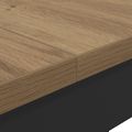 vidaXL Jedálenské stoly 140 x 80 x 75 cm Kompozitné drevo Dub artisan