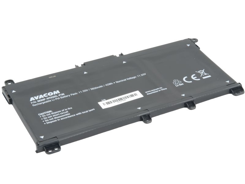 Batéria AVACOM pre HP 240 250 G7, Pavilion 14, 15 series HT03XL Li-Pol 11,55 V 3600mAh 42Wh