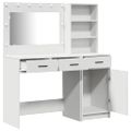 vidaXL Toaletný stolík 2 ks Biela 78,5 x 41 x 135 cm Kompozitné drevo