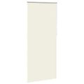 vidaXL Zatemňovacia roleta 124,4x230 cm, šírka látky 120 cm, sivobiela