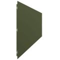 vidaXL Obrubník trávnika 20 ks 25 x 103 cm Olivovo zelená