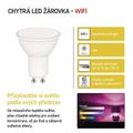 Chytrá LED žárovka GoSmart MR16 / GU10 / 4,8 W (35 W) / 400 lm / RGB / stmievateľná / Wi-Fi