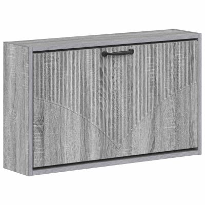 vidaXL Nástenný botník HOORN 71 x 17 x 43 cm Kompozitné drevo