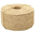 vidaXL Lano, 100% sisal 10 mm, 50 m