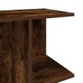 vidaXL Nočný stolík dymový dub 46,5x29x61 cm kompozitné drevo