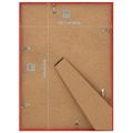 vidaXL Fotorámiky na stenu alebo stôl 3 ks červené 29,7x42 cm MDF