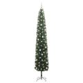 vidaXL Umelý vianočný stromček Zelená 270 cm PVC, oceľ a plast