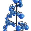 vidaXL LED vianočný stromček s ozdobami 80 LED teplá biela 120 cm