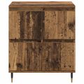 vidaXL Servírovacia skriňa Staré drevo 60 x 35 x 70 cm