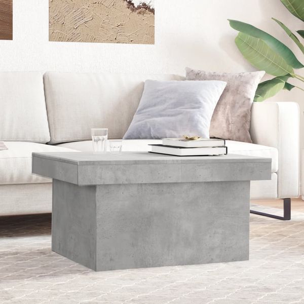 vidaXL Konferenčný stolík betónový 100x55x40 cm kompozitné drevo