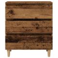 vidaXL Komoda staré drevo 60x35x70 cm spracované drevo