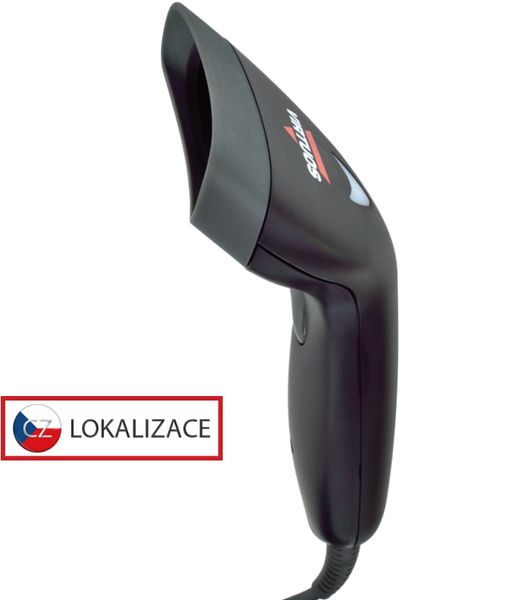 CCD čítačka Virtuos HT-10,USB(kláves.RS-232emulácia) čierna