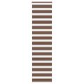 vidaXL Zebra roleta hnedá 60x200 cm šírka látky 55,9 cm polyester