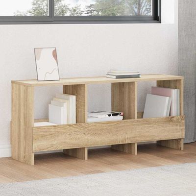 vidaXL Regál na časopisy Sonoma dub 102 x 30 x 45 cm