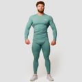 Kompresné legíny Mid Blue - GymBeam, veľkosť XL