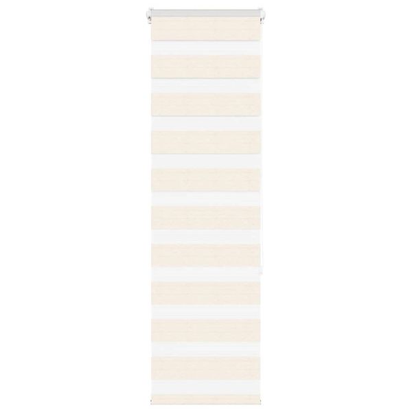 vidaXL Zebra roleta 50x150 cm šírka látky 45,9 cm polyester