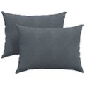 vidaXL Vankúše na pohovku 2 pcs Tmavo šedá 70 x 50 cm