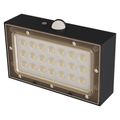 LED solárne svetlo EMOS ZG162S BRIXO s pohybom čidlom, čierne, neutrálne biela
