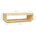 vidaXL Konferenčný stolík 110x50x33,5 cm, borovicový masív