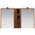 vidaXL Set kabinetov do kúpeľne 3 ks 106 x 16 x 62,5 cm