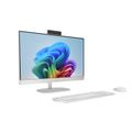 HP 24/24-ct2000nc/23,8"/FHD/AI5-340/16GB/1TB/AMD int/W11H/Bílá/2R All-in-one pocítac, 23,8" Full HD IPS, Ryzen AI 5 340, 16GB DDR5, 1TB SSD, AMD Radeon 840M, Wi-Fi, Copilot+ PC, W11H + bezdrátová