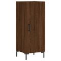 vidaXL Komoda hnedý dub 34,5x34x90 cm spracované drevo