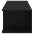 vidaXL TV skrinka 90 x 39 x 30 cm Čierny dub Kompozitné drevo