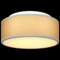 vidaXL Stropná lampa so bodmi Sivá 30 x 30 x 13,5 cm látka