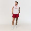 Tielko Varsity White - GymBeam, veľkosť S