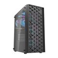 Počítačová skrinka Darkflash DK351 + 4 ventilátory (čierna)